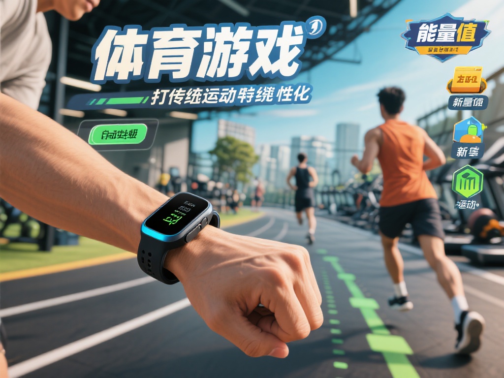 首先，体育游戏打破了传统运动的局限性。无论你是健身